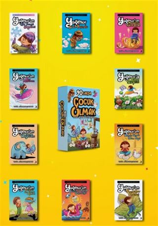 90'larda Çocuk Olmak Serisi (10 kitap Kutulu)