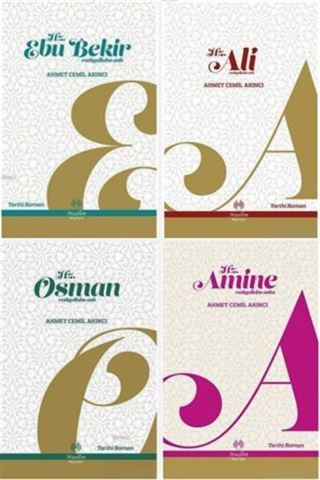 Ahmet Cemil Akıncı Tarihi Roman Seti (4 Kitap)