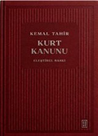Kurt Kanunu (Eleştirel Baskı)