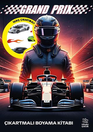 Grand Prix / Çıkartmalı Boyama Kitabı