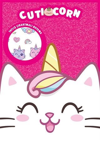 Cuticorn / Çıkartmalı Boyama Kitabı