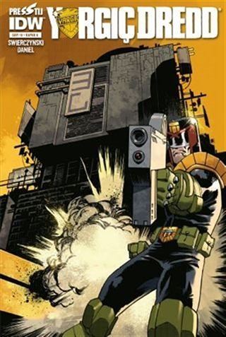 Yargıç Dredd Sayı 10 Kapak A