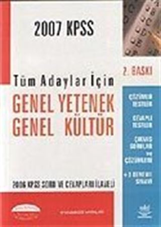 KPSS Tüm Adaylar İçin 2007/Genel Kültür-Genel Yetenek