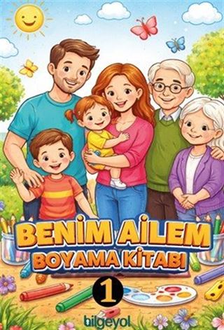 Benim Ailem Boyama Kitabı-1