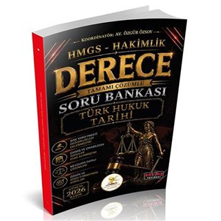 HUKAL HMGS-Hakimlik Derece Türk Hukuk Tarihi Soru Bankası