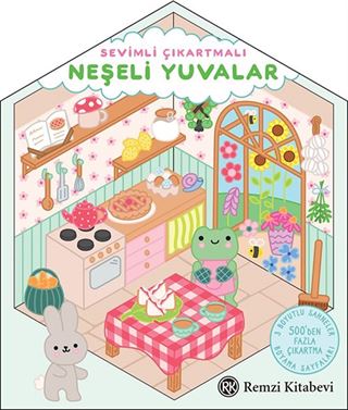 Sevimli Çıkartmalı Neşeli Yuvalar
