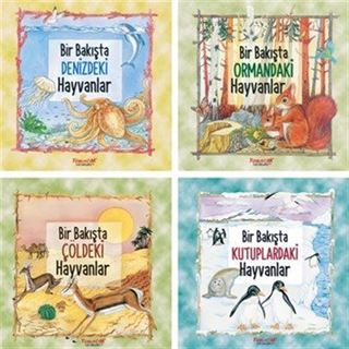 Bir Bakışta Hayvanlar Serisi (4 Kitap)
