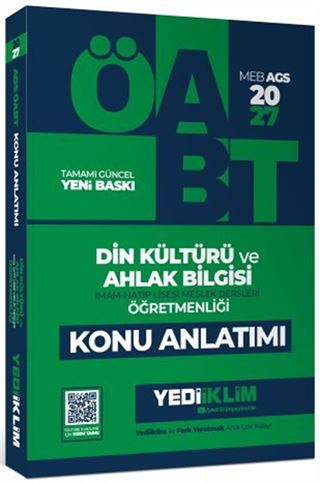 2027 MEB AGS ÖABT Din Kültürü ve Ahlak Bilgisi Öğretmenliği Konu Anlatımı