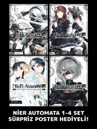 NieR: Automata 1-4 Poster Hediyeli Set