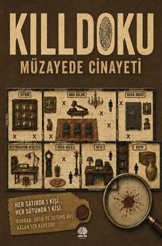 50 Cinayet Bulmacası Killdoku / Müzayede Cinayeti