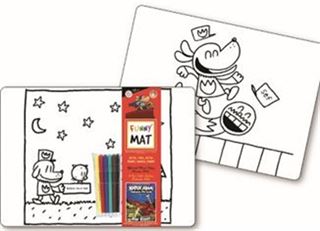 Funny Mat / Köpek Adam 2'li Set 6'lı Kalem Hediyeli
