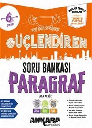 6. Sınıf Paragraf Güçlendiren Soru Bankası (Video Çözümlü)