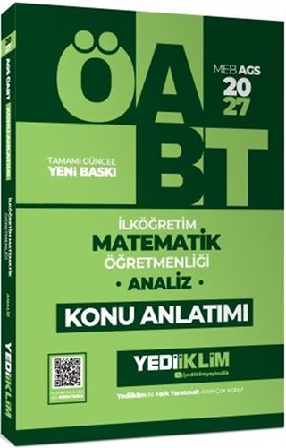 2027 MEB AGS ÖABT İlköğretim Matematik Öğretmenliği -Analiz Konu Anlatımı