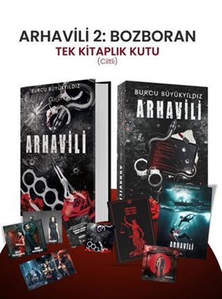 Arhavili 2: Bozboran (Ciltli Tek Kitaplık Kutu)