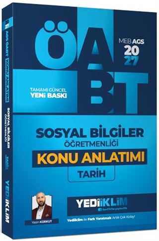 2027 MEB AGS ÖABT Sosyal Bilgiler Öğretmenliği Tarih Konu Anlatımı