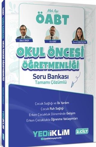 2027 MEB AGS ÖABT Okul Öncesi Öğretmenliği Tamamı Çözümlü Soru Bankası-Cilt 2