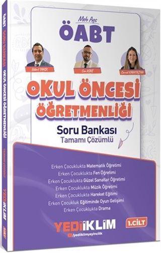 2027 MEB AGS ÖABT Okul Öncesi Öğretmenliği Tamamı Çözümlü Soru Bankası-Cilt 1