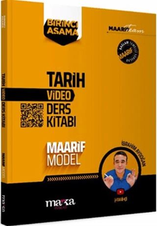 2028 Üniversiteye Hazırlık Tarih Maarif Team Ders Kitabı