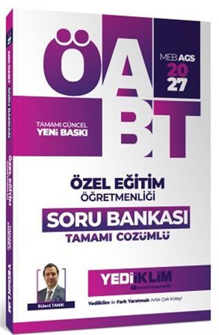 2027 MEB AGS ÖABT Özel Eğitim Öğretmenliği Tamamı Çözümlü Soru Bankası