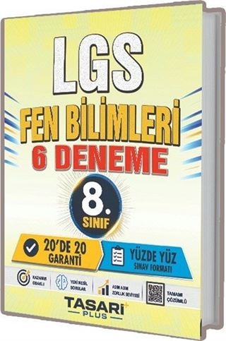 LGS Fen Bilimleri 6 Deneme 8. Sınıf