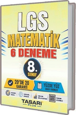 LGS Matematik 6 Deneme 8. Sınıf