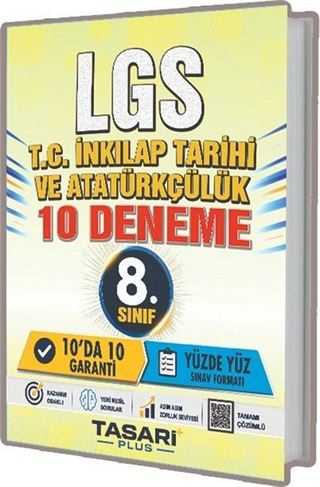 LGS İnkılap Tarihi ve Atatürkçülük 10 Deneme 8. Sınıf