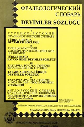 Türkçe-Rusça Deyimler Sözlüğü