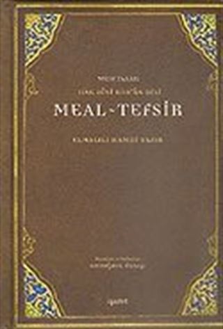 Meal - Tefsir (Büyük Boy) / Hak Dini Kur'an Dili Muhtasar