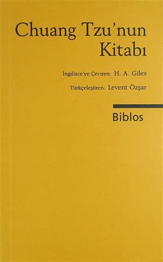 Chuang Tzu'nun Kitabı (Cep Boy)