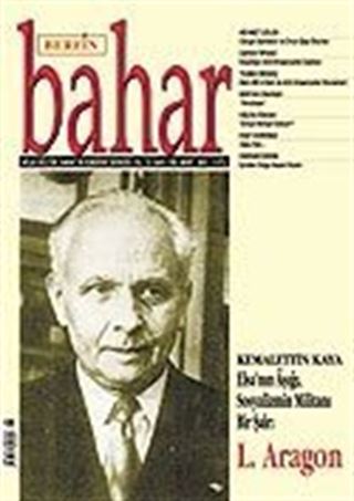 Sayı:109 Mart 2007 / Berfin Bahar/Aylık Kültür, Sanat ve Edebiyat Dergisi