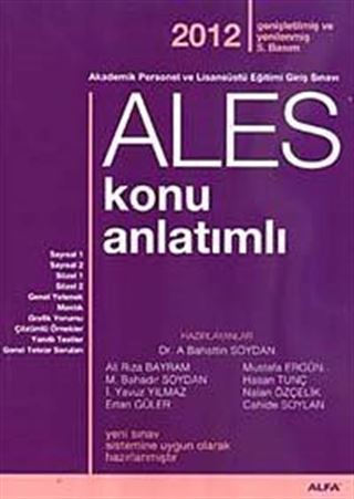 ALES Konu Anlatımlı