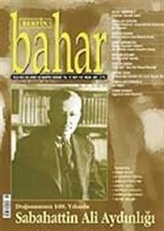 Sayı:110 Nisan 2007 / Berfin Bahar/Aylık Kültür, Sanat ve Edebiyat Dergisi