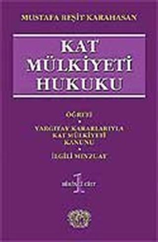 Kat Mülkiyeti Hukuku (2 Cilt Takım)