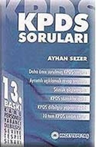 KPDS Soruları