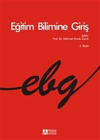 Eğitim Bilimine Giriş (Editör: Mehmet. D. Karslı)
