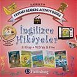 İngilizce Hikayeler (Level 2) 5 Kitap +Vcd'de 5 Film/İlköğretim Prımary Readers-Actıvıty Books