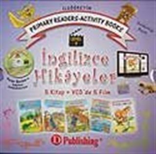 İngilizce Hikayeler (Level 3) 5 Kitap +Vcd'de 5 Film /İlköğretim Prımary Readers-Actıvıty Books