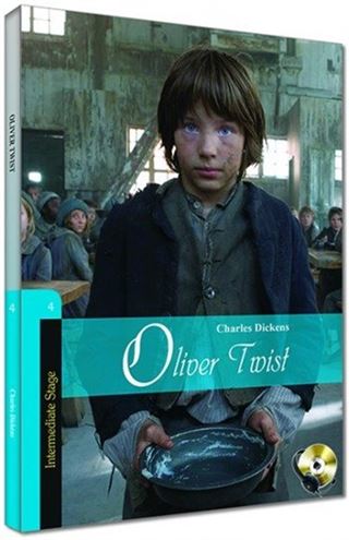 Oliver Twist / Stage-4 (CD'siz) (İngilizce Hikaye)