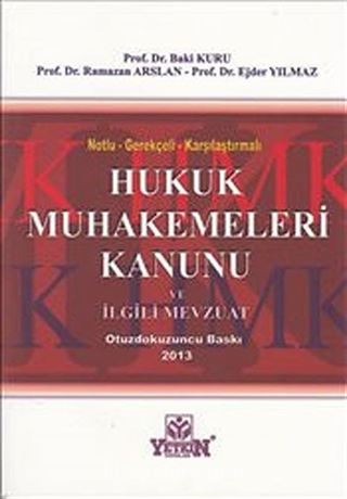 Hukuk Muhakemeleri Kanunu ve İlgili Mevzuat