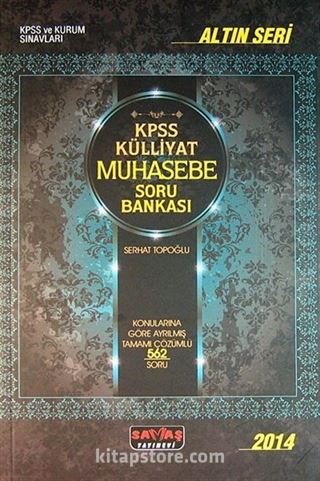2014 KPSS Külliyat Muhasebe Soru Bankası