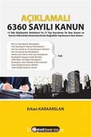 Açıklamalı 6360 Sayılı Kanun