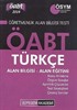 2014 ÖABT Türkçe Alan Bilgisi-Alan Eğitimi