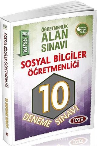 2014 KPSS Öğretmenlik Alan Sınavı Sosyal Bilgiler Öğretmenliği 10 Deneme Sınavı