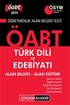 2014 ÖABT Türk Dili ve Edebiyatı Alan Bilgisi-Alan Eğitimi