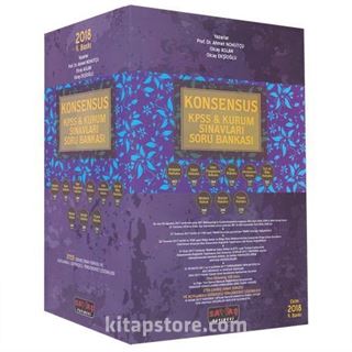 Konsensus KPSS-Kurum Sınavları Soru Bankası (8 Kitap)