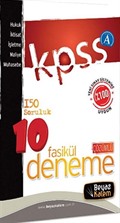 2014 KPSS A 150 Soruluk 10 Fasikül Çözümlü Deneme