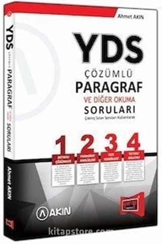 YDS Çözümlü Paragraf ve Diğer Okuma Soruları