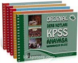 2014 KPSS Orjinal Genel Yetenek Genel Kültür Ders Notları Seti (5 Kitap)