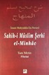 Sahih-i Müslim Şerhi el-Minhac (12. Cilt-Fihrist)
