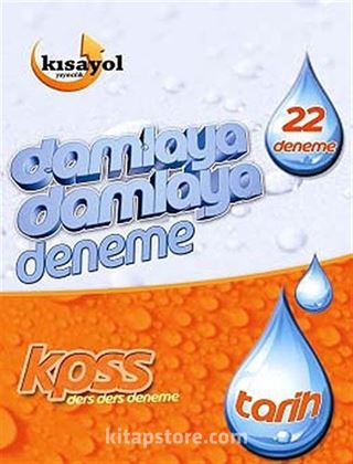 2014 KPSS Tarih Damlaya Damlaya Deneme (22 Deneme)